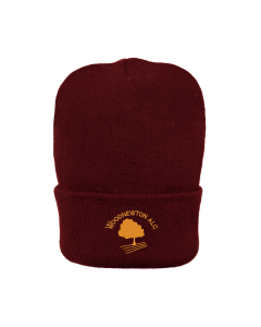 Maroon Knitted Hat