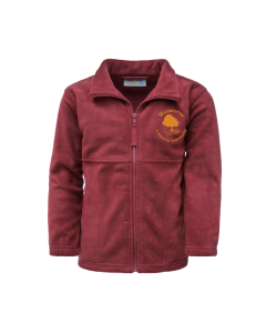 Staff Burgundy Fleece Jacket