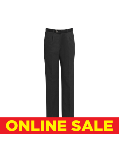Plain Charcoal Senior Boys' Trousers