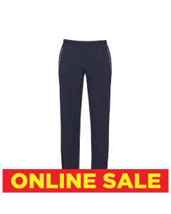 Plain Navy PE Reflector Jogging Bottoms