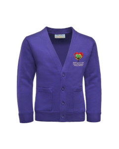Purple Cardigan