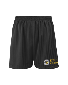 Black Boys' PE Shadow Shorts