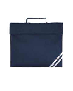 Plain Navy Book Bag