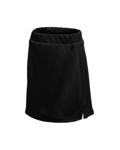 Plain Black Girls' PE Skort