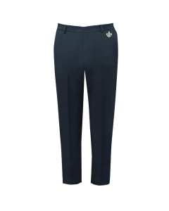 Black Boys' Sturdy Fit Trousers