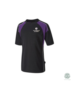 Black & Purple PE T-Shirt