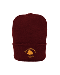 Burgundy Knitted Hat