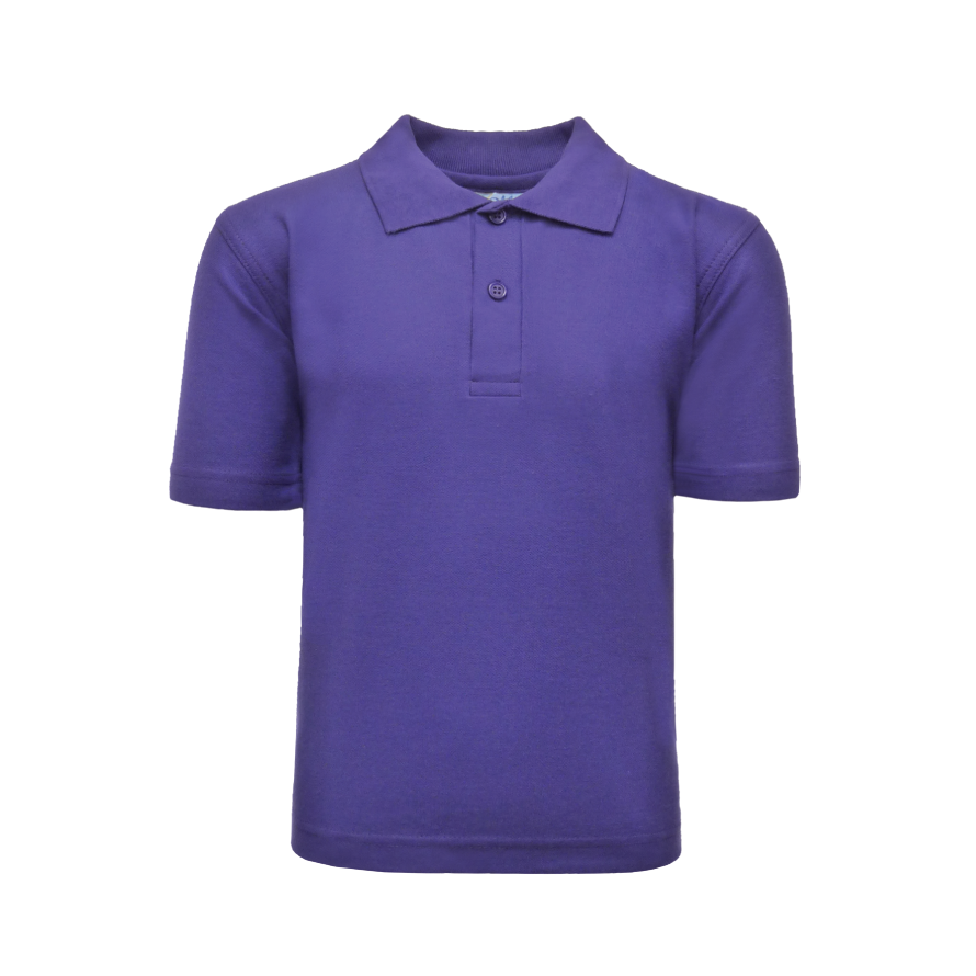 Plain Purple Polo Shirt
