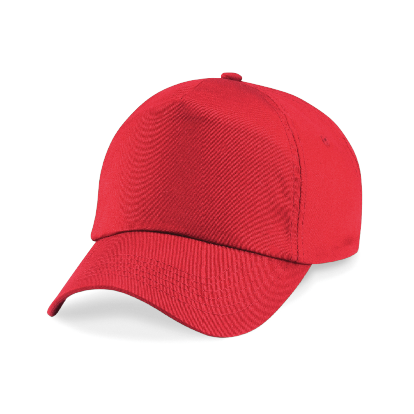 Plain Red Junior Cap