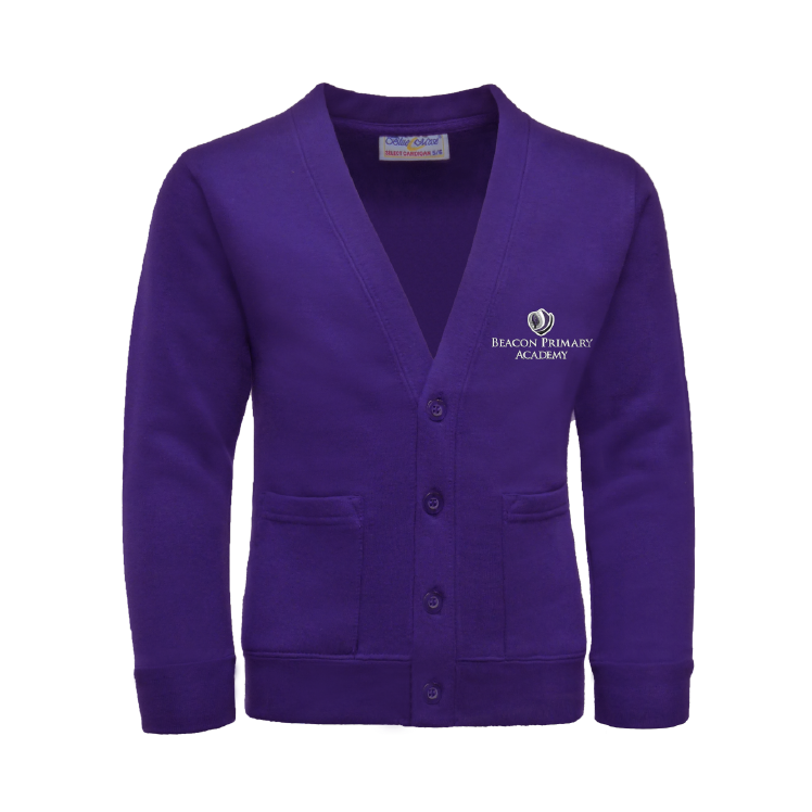Purple Cardigan