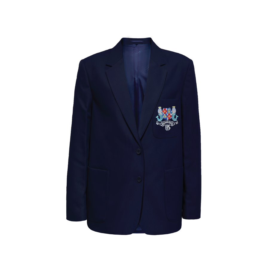 Girls navy school blazer clearance