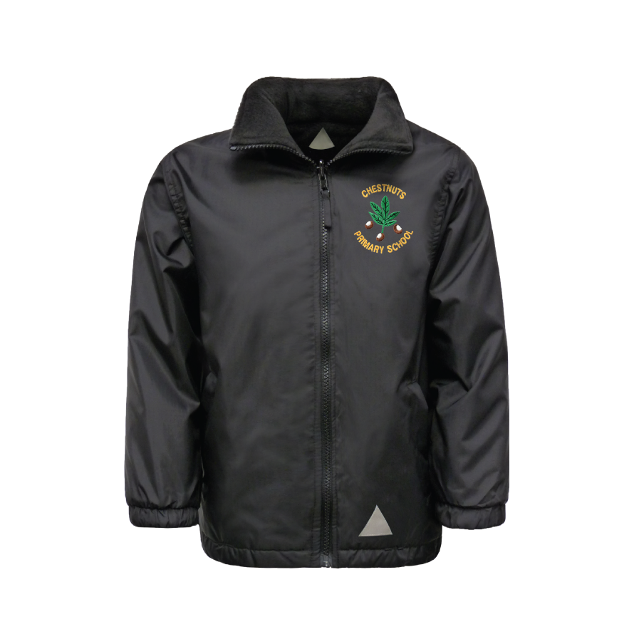 black reversible jacket