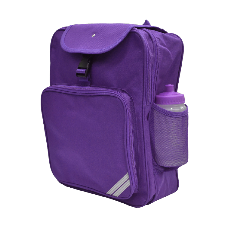 Plain Purple Junior Backpack