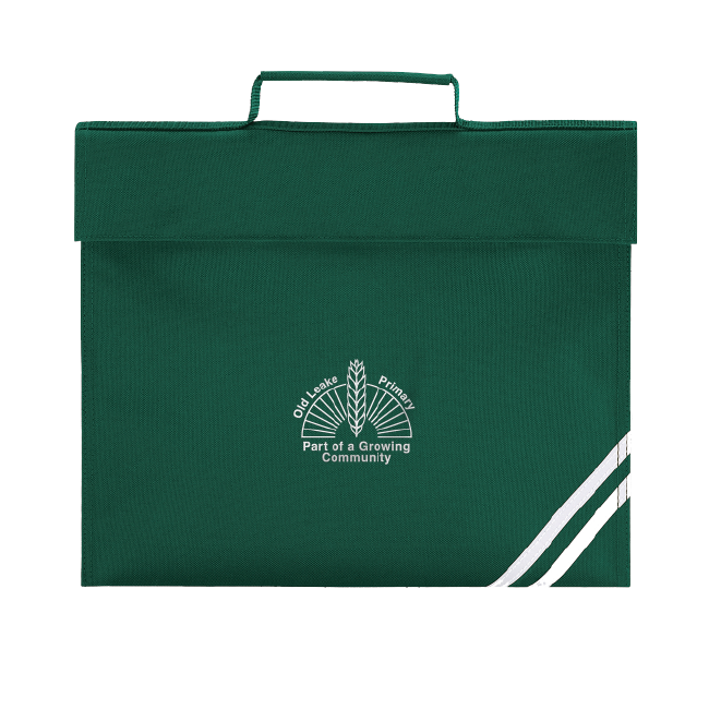 Bottle Green Book Bag
