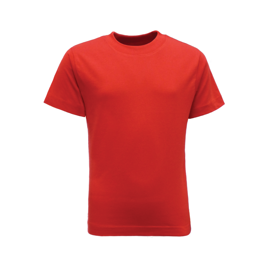 destillation Lav en seng tirsdag Plain Red PE T-Shirt