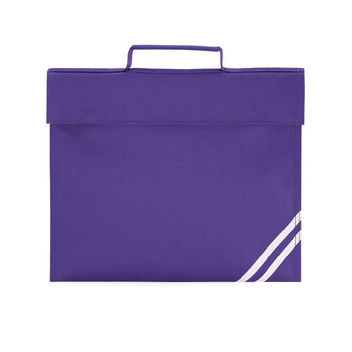 Plain Purple Book Bag display picture 2