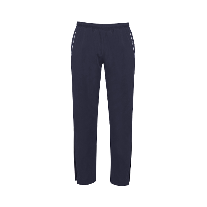 Plain Navy PE Reflector Jogging Bottoms