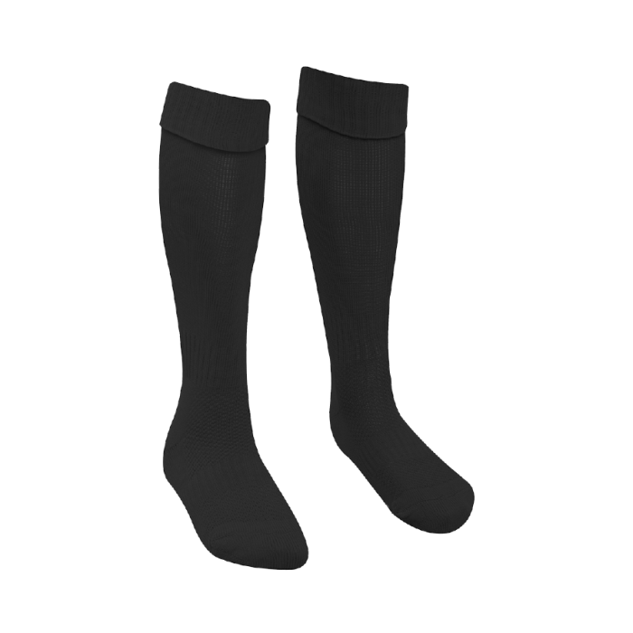Plain Black PE Socks