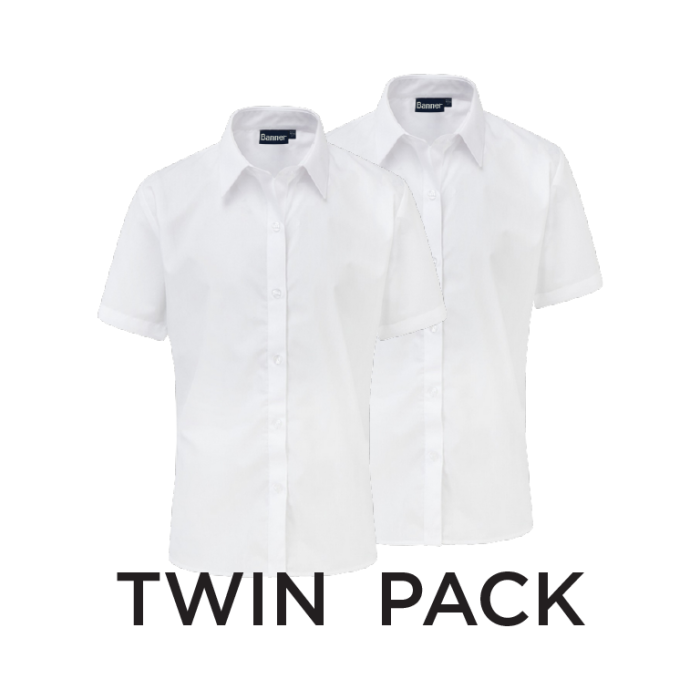 Girls white dress blouse 2025