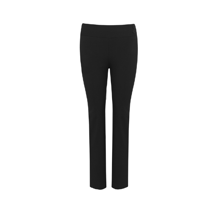 Plain Black Junior Girls Trousers