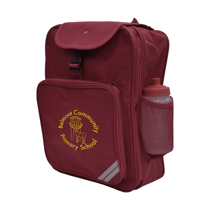 Maroon cheap school bag
