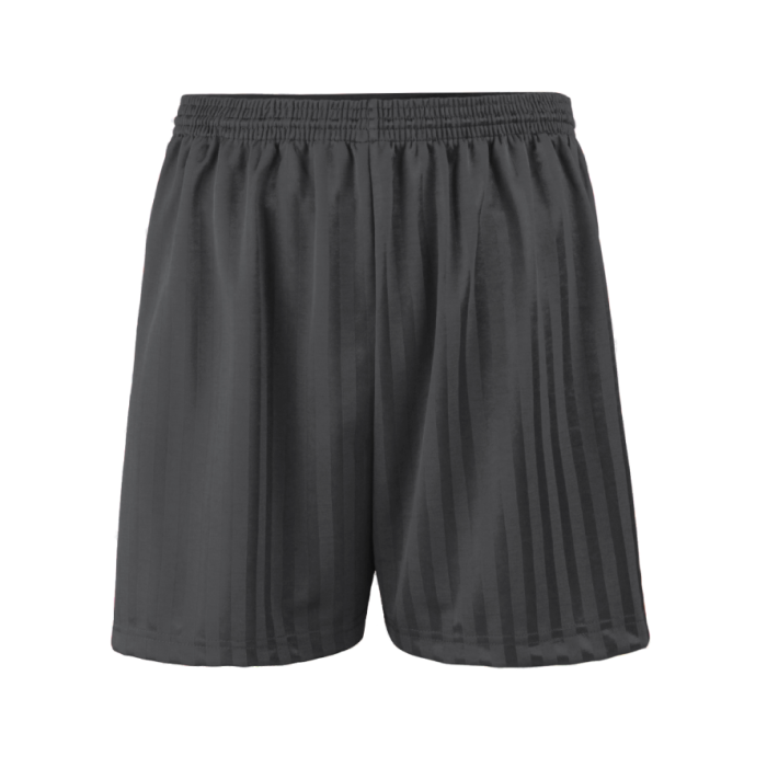 Plain Black PE Shadow Shorts