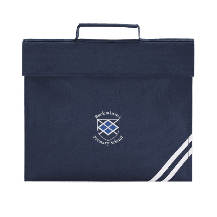 French Navy Book Bag