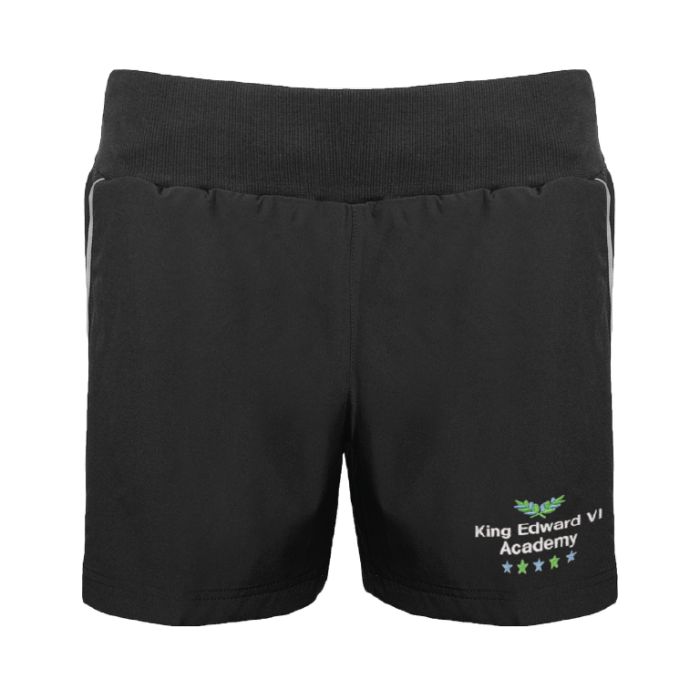 Girls white pe outlet shorts