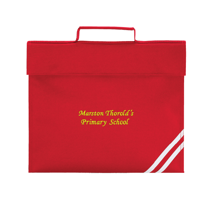 Red school cheap book bag