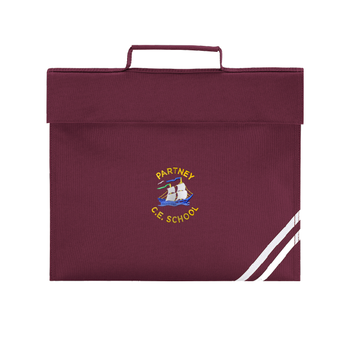 Burgundy book bag 2025
