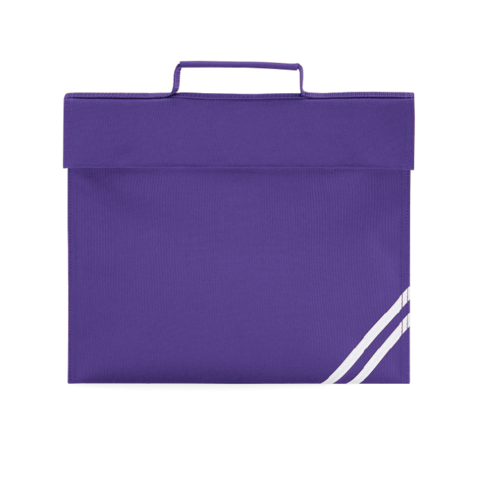 Plain Purple Book Bag