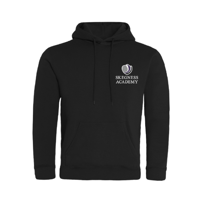 Black PE Hooded Sweatshirt